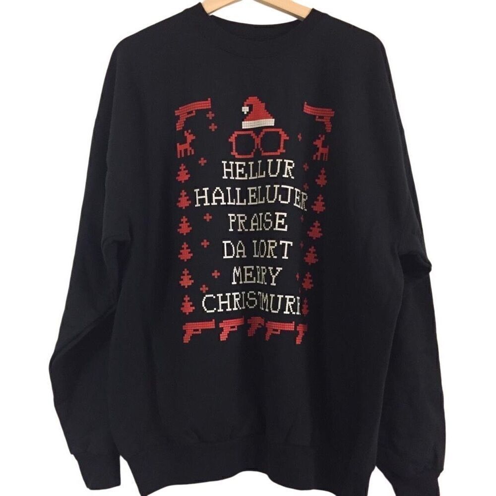 Tyler Perry Madea Christmas Crewneck Sweatshirt Size XL